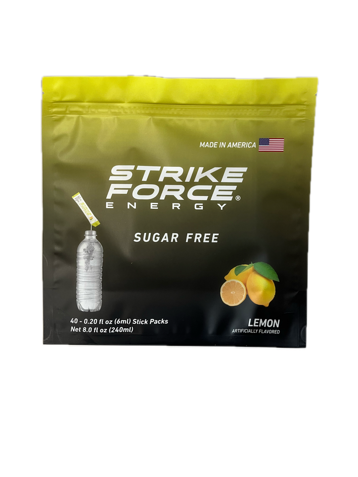Strike Force Energy Lemon - 40 Liquid Packs