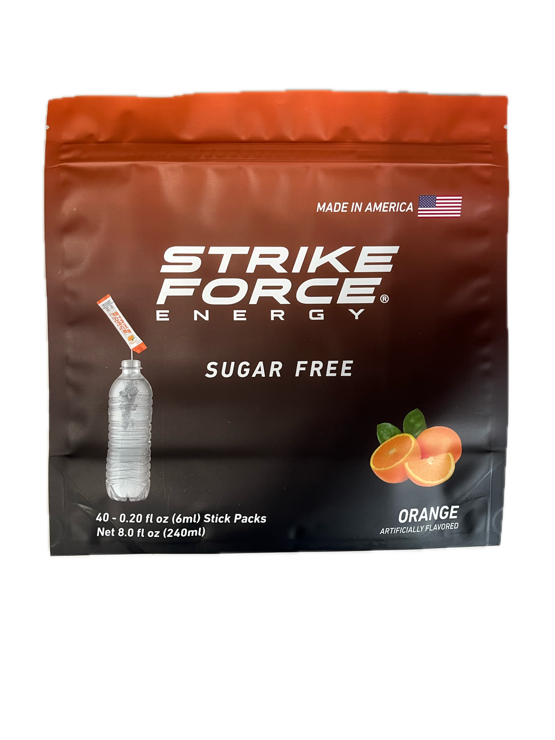 Strike Force Energy Orange - 40 Liquid Packs