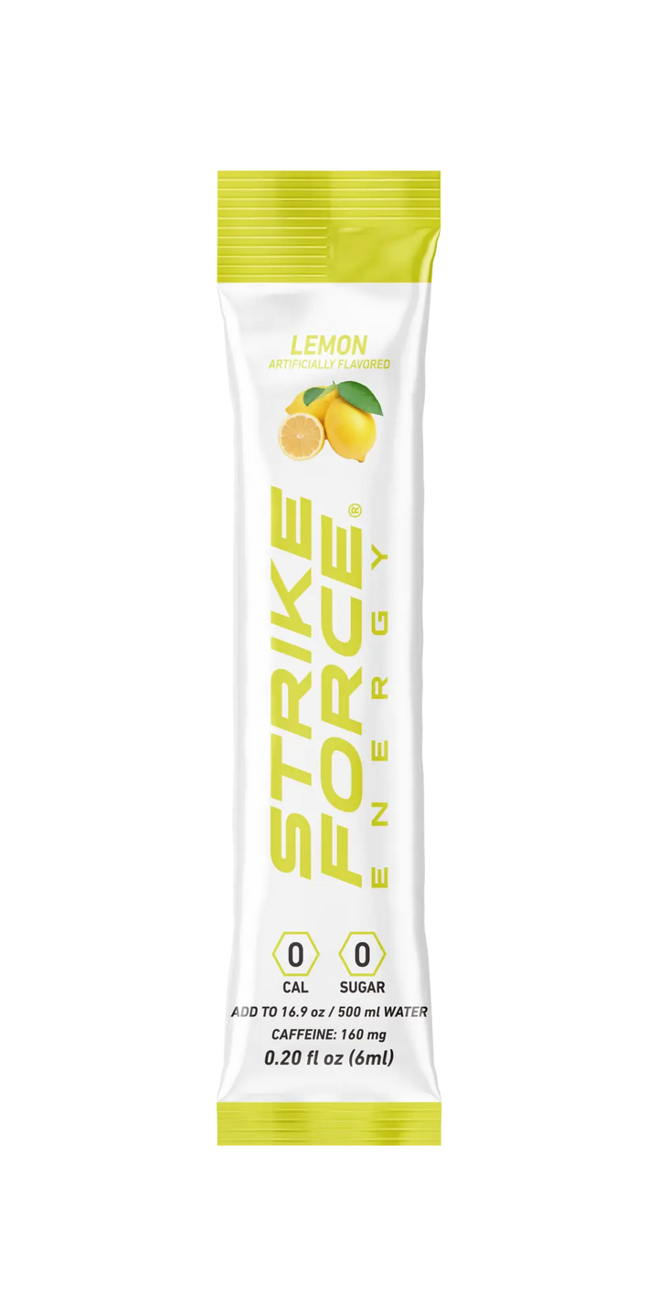 Strike Force Energy Lemon - 40 Liquid Packs