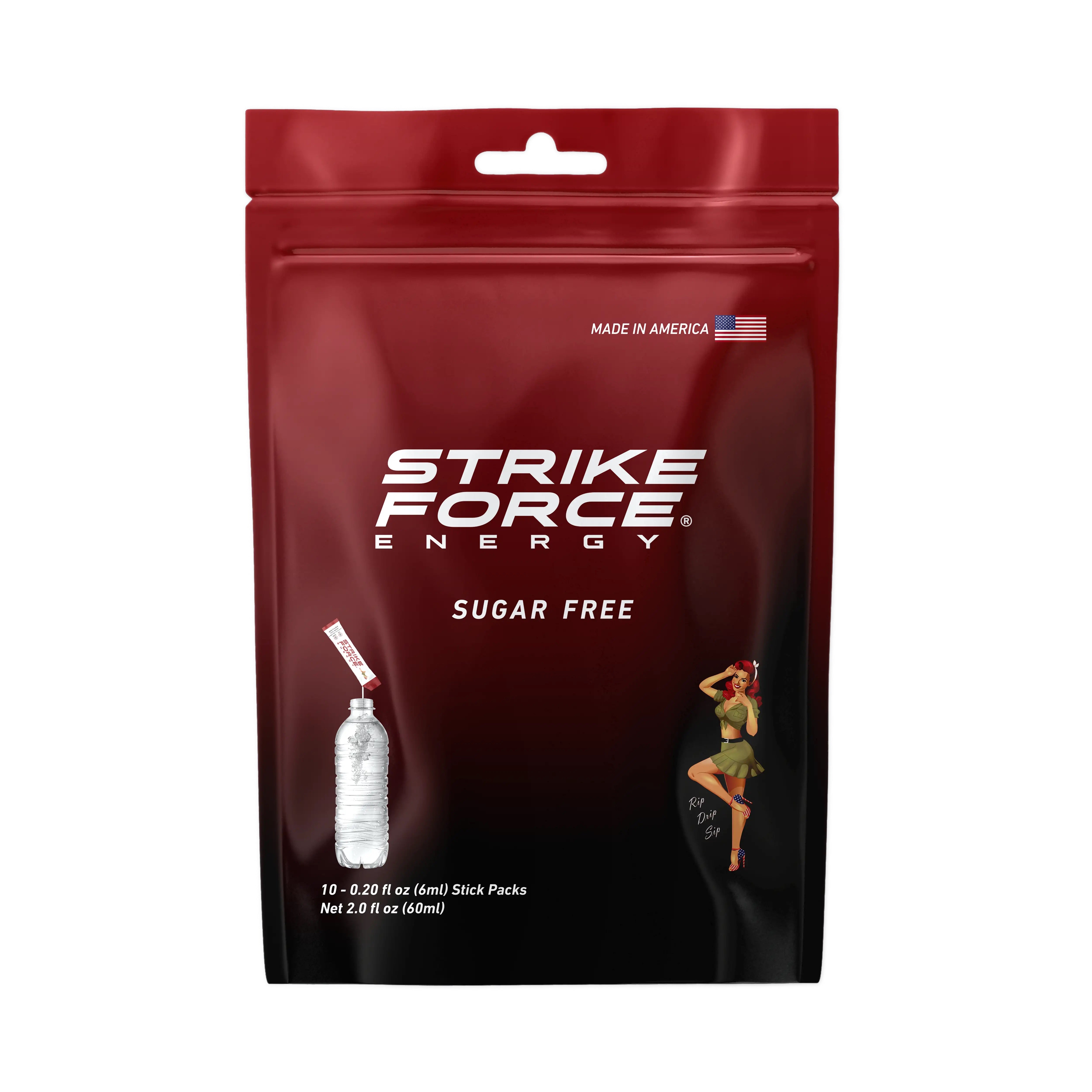 Strike Force Energy Drink Mix - Original Flavor - 10 Count Strike Force Energy Drink Mix - Original Flavor - 10 Count