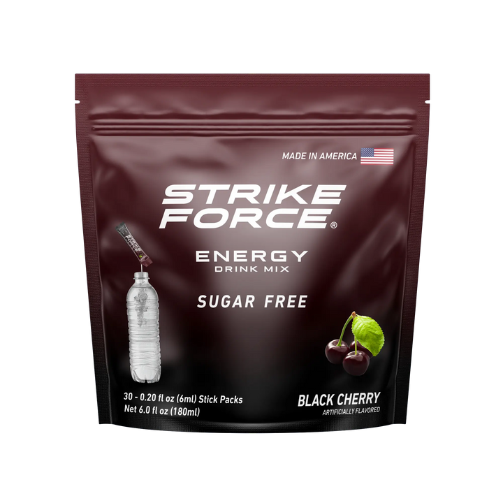 Strike Force Energy Black Cherry - 30 Liquid Packs