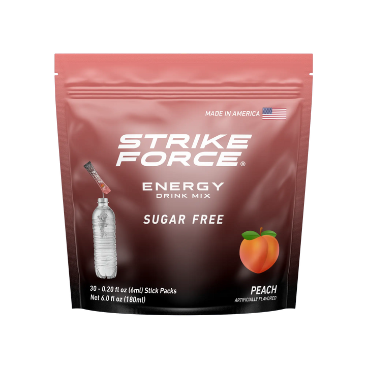 Strike Force Energy Peach - 30 Liquid Packs