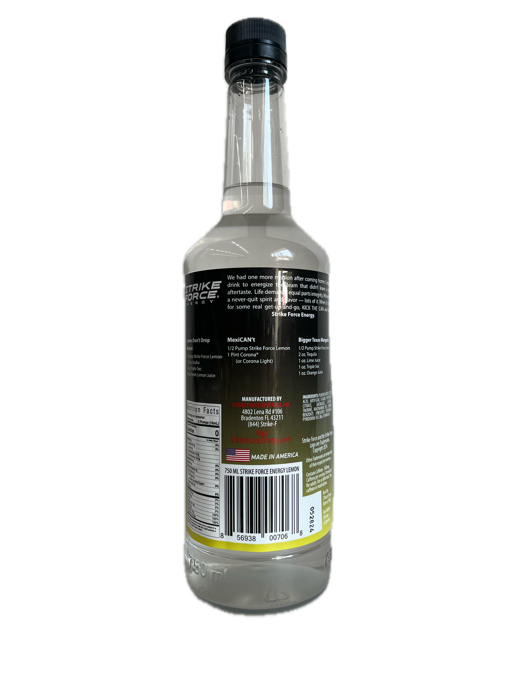 Strike Force Energy Lemon - Pump Bottle