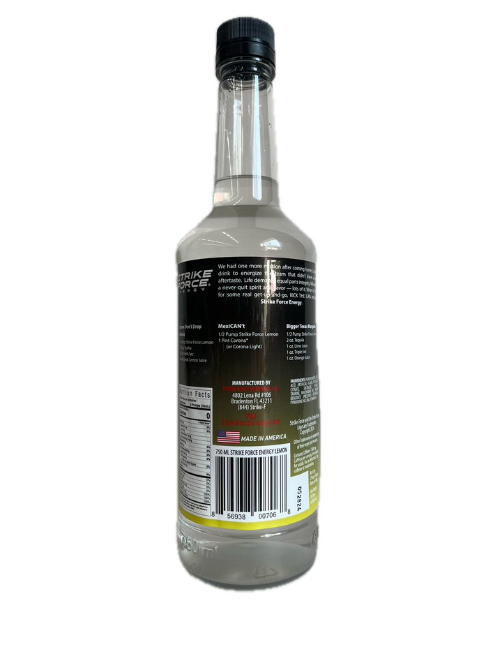 Strike Force Energy Lemon - Pump Bottle