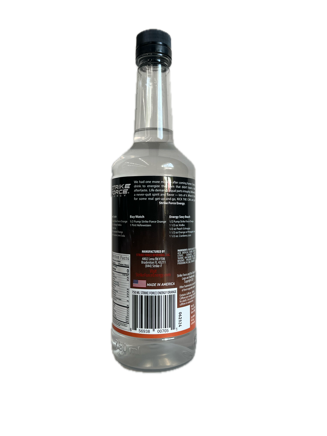 Strike Force Energy Orange - Pump Bottle