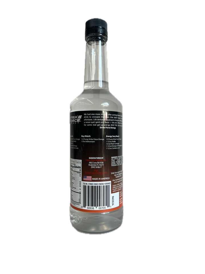 Strike Force Energy Orange - Pump Bottle