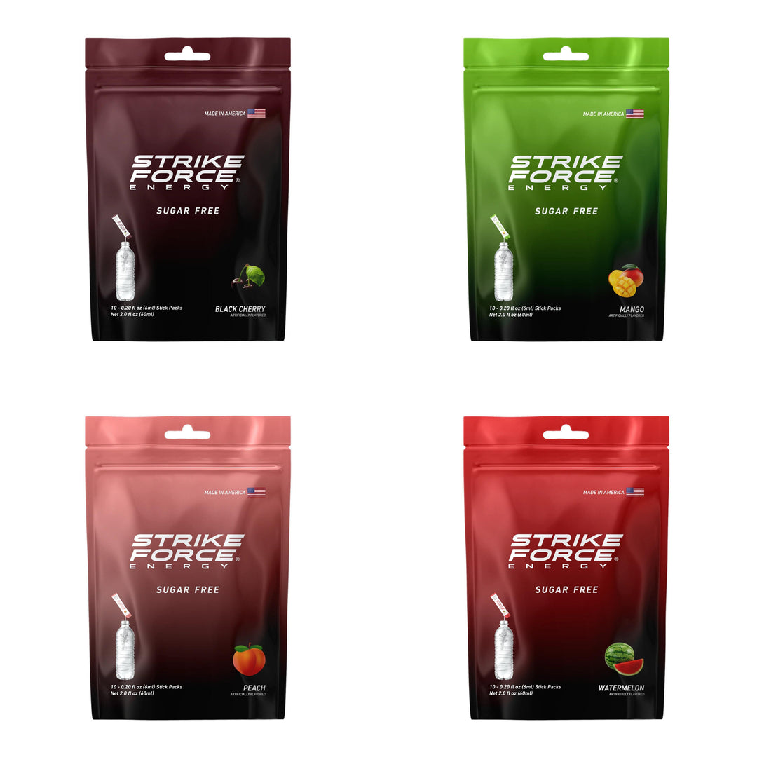 40 ct New Flavors - Variety Pack Strike Force Beverage 40 ct New Flavors - Variety Pack Strike Force Beverage