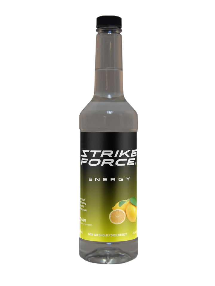 Strike Force Energy Lemon - Pump Bottle - Strike Force Beverage