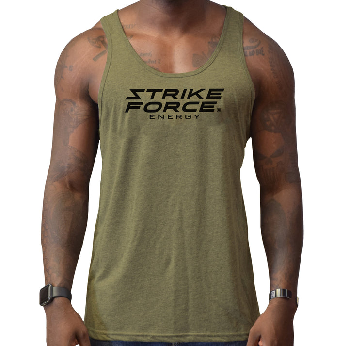 Strike Force Stacked Men's Tank